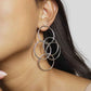 Circle of Life Earrings Silver - House of Pehr